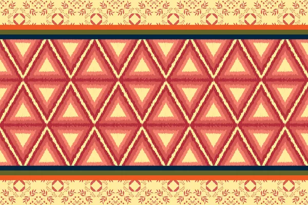 Geometric Ethnic Oriental Pattern Traditional Design Background Carpet Wallpaper Clothing — стоковый вектор
