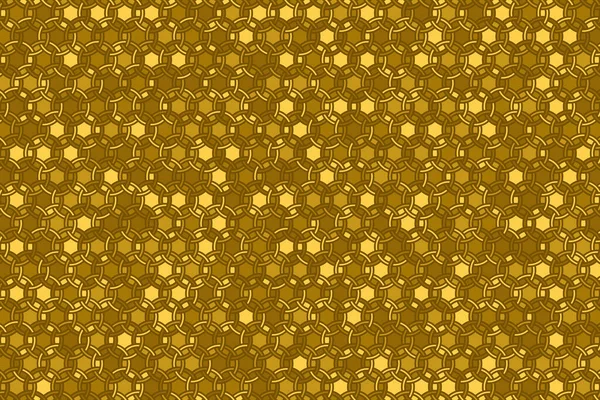Абстрактный Золотой Геометрический Дизайн Бесшовных Узоров Современный Роскошный Фон Перекрытием — стоковый вектор