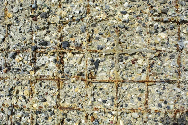 Vecchio cemento armato — Foto Stock