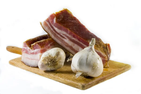 Yerli pastırma sarımsak ile