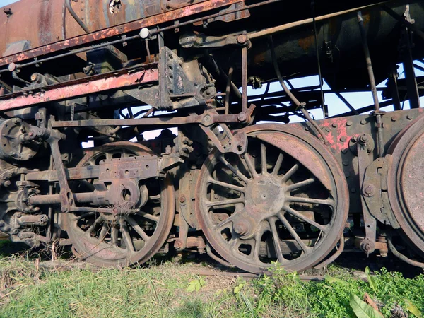 Old steam locomotive