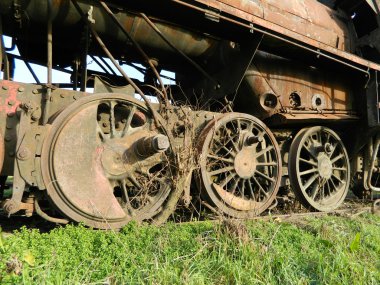 eski buharlı lokomotif