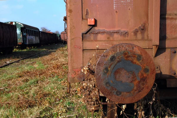 Stötfångare tåg — Stockfoto