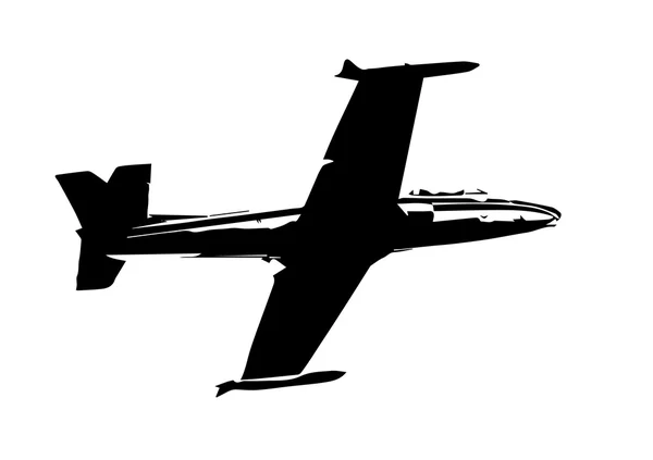 Aeroplane shadow — Stock Photo, Image