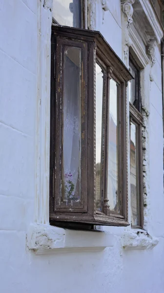 Old protruding window — Stock Photo, Image