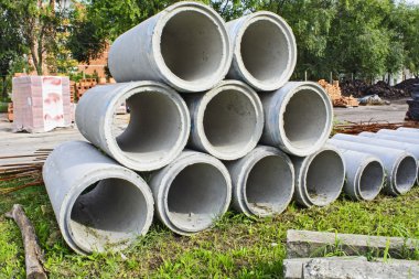 Beton yuvarlak borular