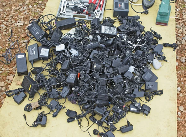 Diverses vieilles électroniques Photos De Stock Libres De Droits