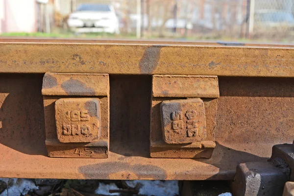 Staré železniční trati — Stock fotografie