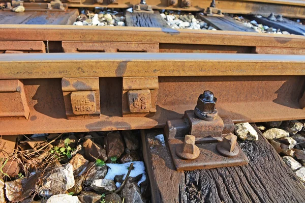 Oude spoor — Stockfoto