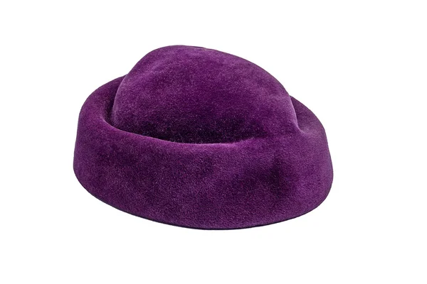 Chapeau en daim violet — Photo