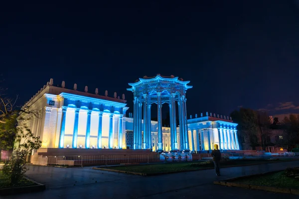 De Enea (zahlreiche). Internationale festival The Circle of Light. — Stockfoto