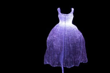 Tsaritsyno. Moskova. Uluslararası Festivali ışık daire. 