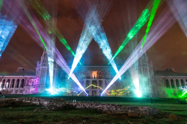 Tsaritsyno. Moscou. Festival international Le Cercle de Lumière . — Photo