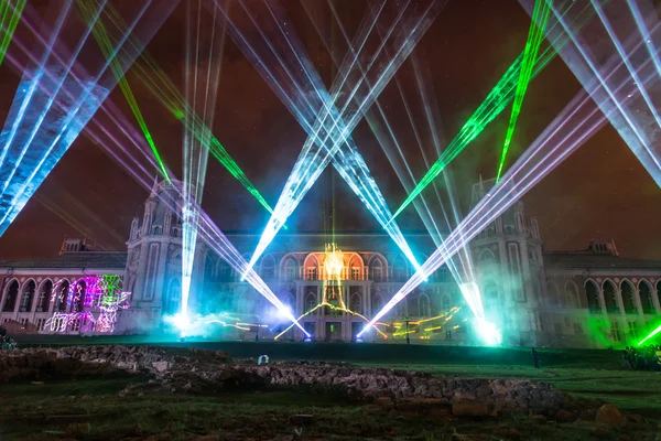 Tsaritsyno. Moscou. Festival international Le Cercle de Lumière . — Photo