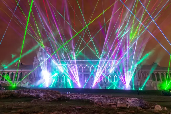 Tsaritsyno. Moscou. Festival international Le Cercle de Lumière . — Photo