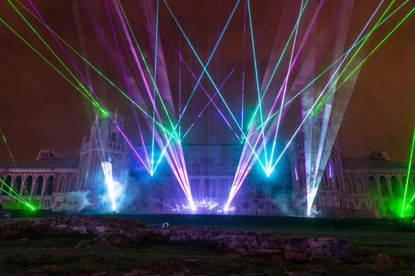 Tsaritsyno. Moscou. Festival international Le Cercle de Lumière . — Photo