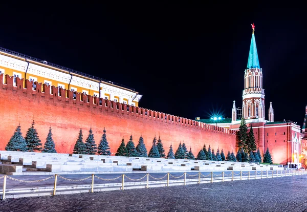 Praça Vermelha. O Kremlin de Moscou . — Fotografia de Stock
