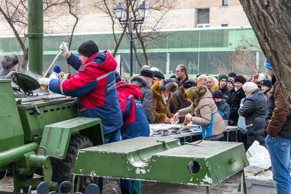 La celebración de Maslenitsa (semana de tortitas ). —  Fotos de Stock