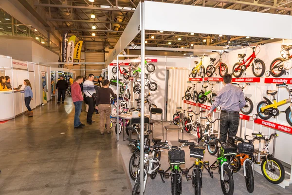 The exhibition Bikepark-2015. — Stock Photo, Image