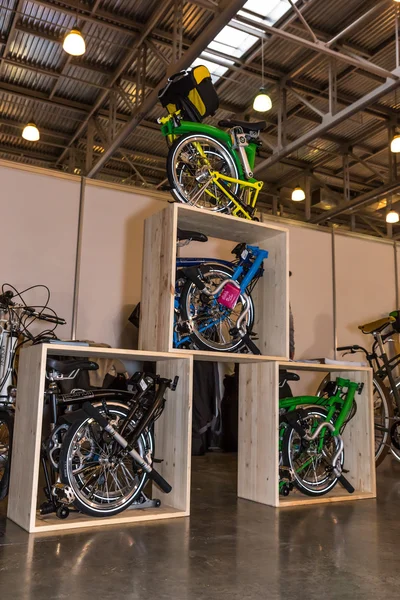 The exhibition Bikepark-2015. — Stock Photo, Image