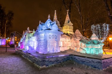 Buz heykeli. Terem. Puşkin peri masalları.