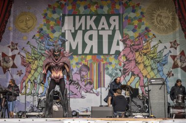 Sahne Alanı'ndaki Müzik Festivali 