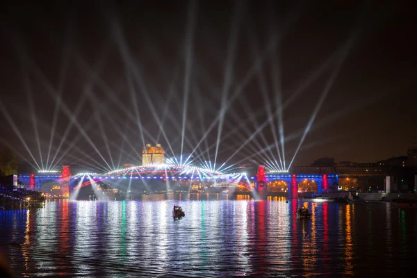 Işık Festivali daire açılışı. — Stok fotoğraf