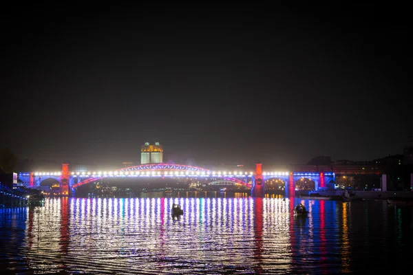 The opening of the Festival Circle Of Light. — Stock Photo, Image