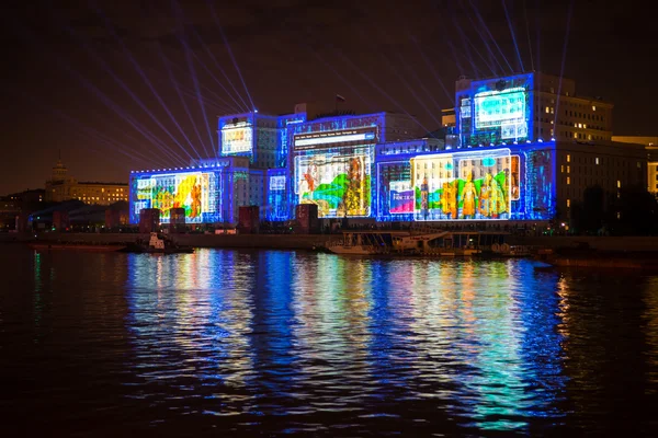 The opening of the Festival Circle Of Light. — Stock Photo, Image