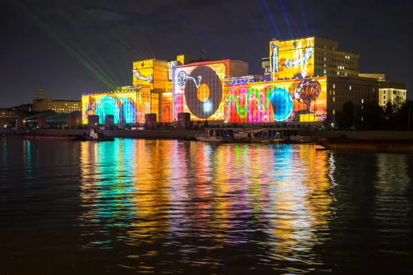 The opening of the Festival Circle Of Light. — Stock Photo, Image