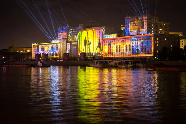 The opening of the Festival Circle Of Light. — Stock Photo, Image