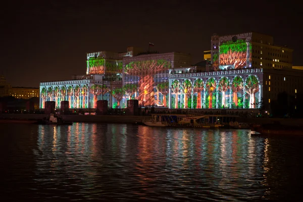 The opening of the Festival Circle Of Light. — Stock Photo, Image