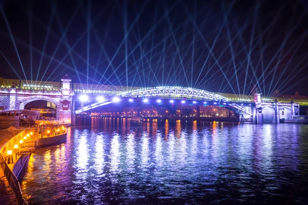 The opening of the Festival Circle Of Light. — Stock Photo, Image