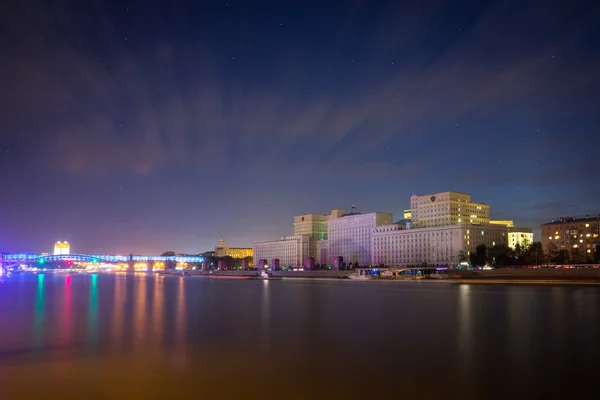 Rivière Moscou. Bonsoir. . — Photo