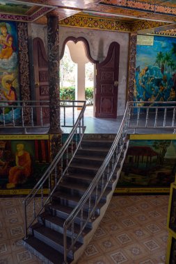 Tapınak Kandy-Vihara. İç Hall.