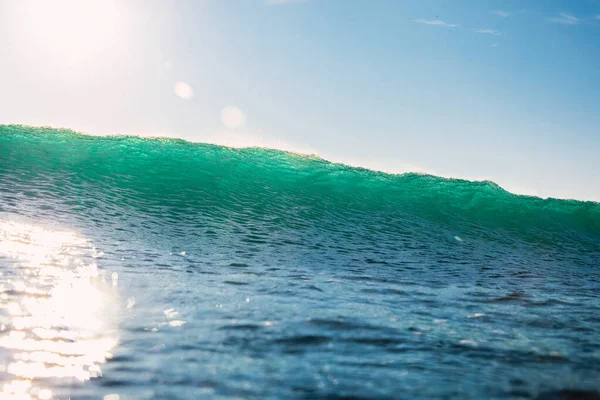 Ідеальна Хвиля Океані Бірюзова Хвиля Сонячний День — стокове фото