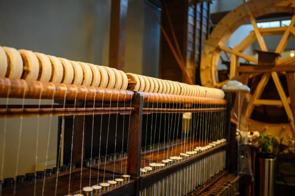 Nagoya Japan Nov 2019 Antique Loom Located Memorial Museum Industry — Stock Photo, Image