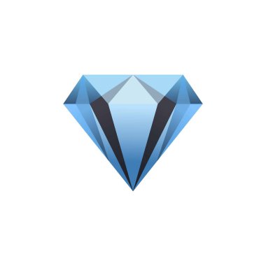 Beyaz arkaplanda elmas logosu veya imza vektörü