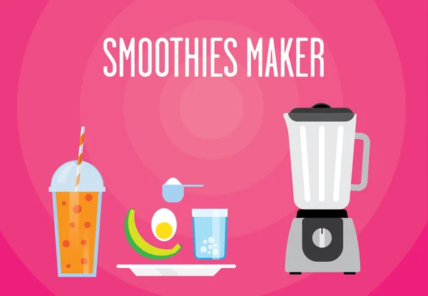 Protein shake ile modern blender