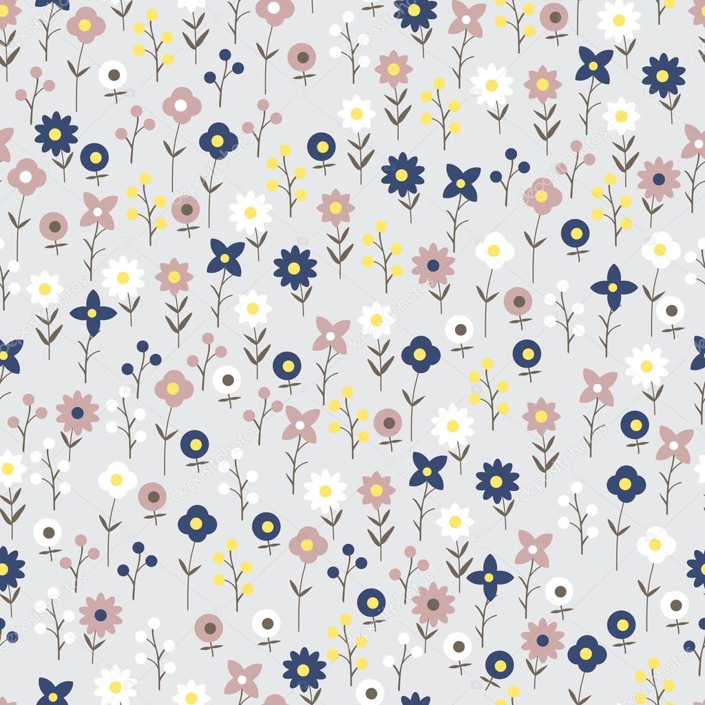 pattern of small flowers