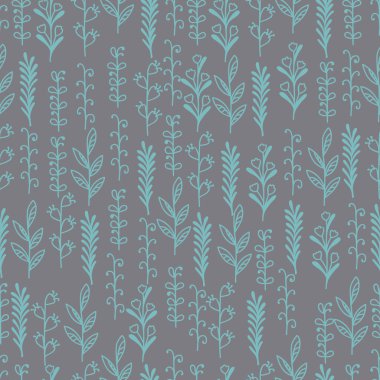 Yaprakları dalları desen