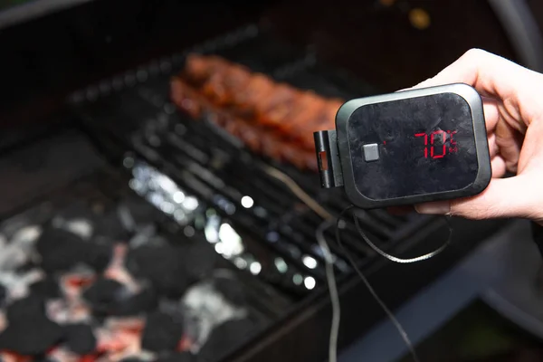 Digital Thermometer BBQ, grill, barbecue for beaf steak and spare rib ant other meat. measuring temperature