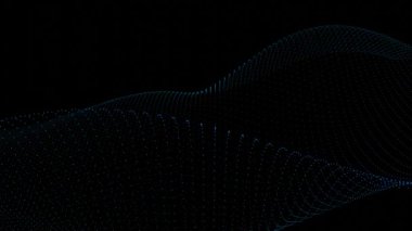 Mavi emisyonlu HD video şablonu