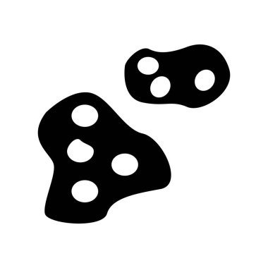 Asteroid Simge Vektör Şablonu EPS10 Dosyası