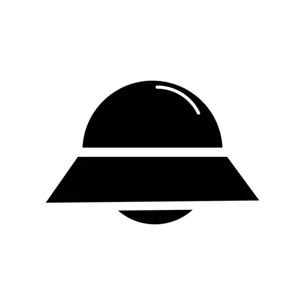 UFO Spaceship Icon Vector Template EPS10 File —  Vetores de Stock