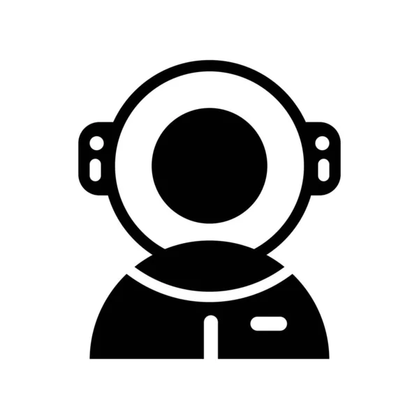 Astronaut, Space Suit Icon Vector Template EPS10 File — Stockový vektor