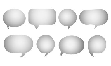 Pastel renkli konuşma baloncuğu metni, sohbet kutusu, mesaj kutusu ana hatları çizgi film çizimi tasarımı. Düşünce simgesinin balon karalama biçimi.