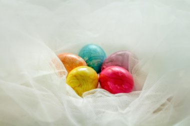 Paskalya renkli yumurtalar