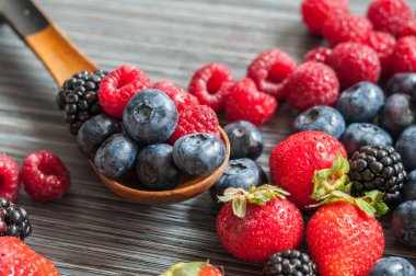 yaban mersini ahududu çilek