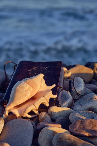 Connaissance et inspiration qui donne la mer — Photo